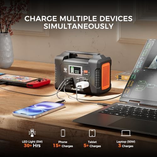 FF Flashfish 200W portable backup power station — photo 3