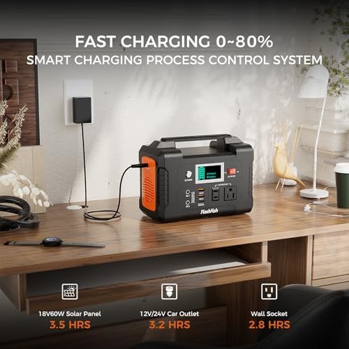 FF Flashfish 200W portable backup power station — photo 4