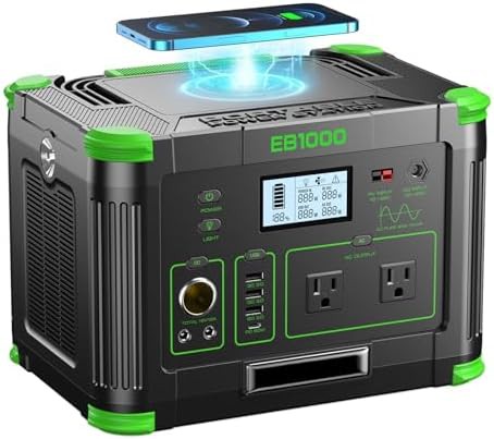 1000W portable power station for camping