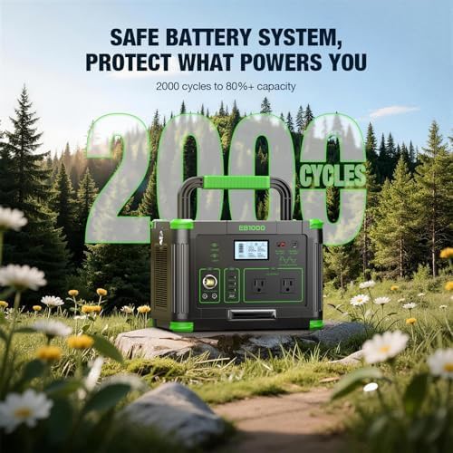 1000W portable power station for camping — photo 4
