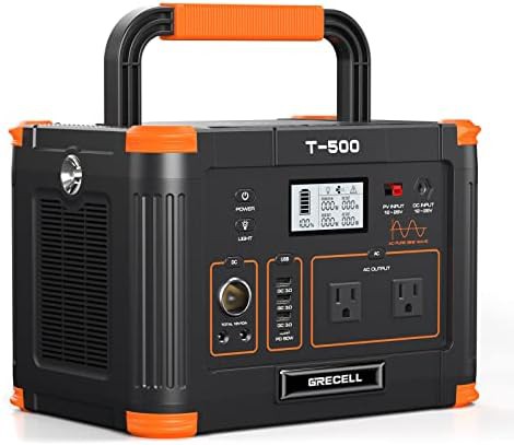 Portable power station 500W peak 1000W