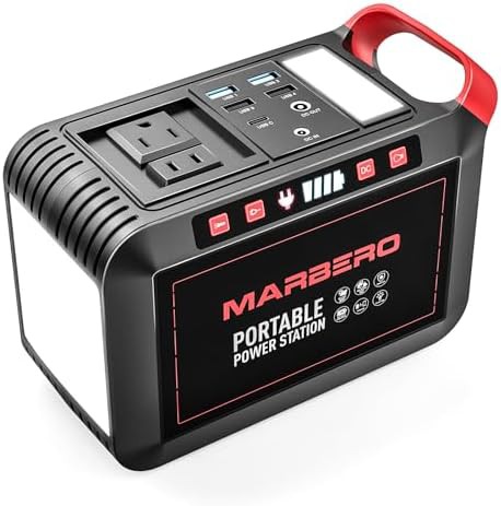 Marbero 148Wh laptop power bank with AC outlet