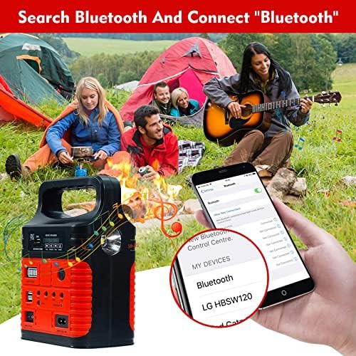 Portable solar generator with panel and 10000mAh capacity — photo 4