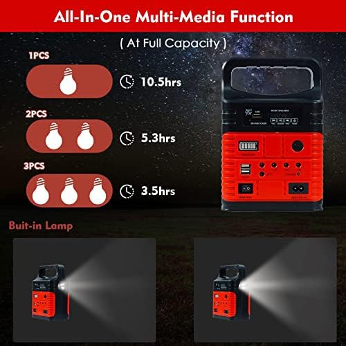 Portable solar generator with panel and 10000mAh capacity — photo 5