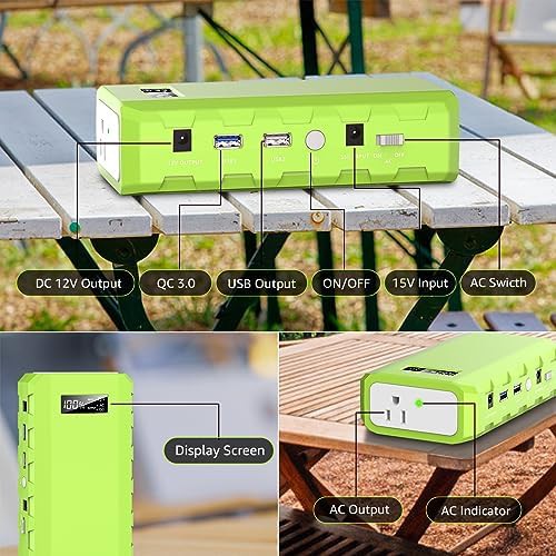 Portable power station with 120V AC outlet — photo 5