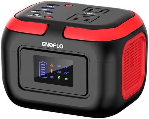 ENoflo portable power station with 97Wh battery
