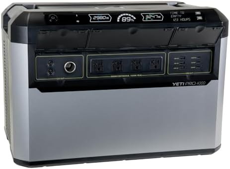 Goal Zero Yeti Pro 4000 power station