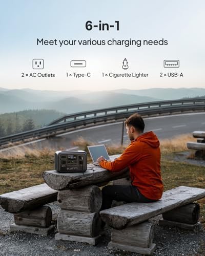 LiFePO4 camping power station with power lifting — photo 3