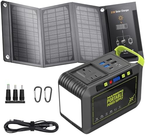 Marbero 88Wh camping solar generator kit