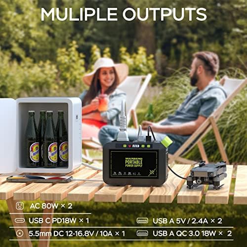 Marbero 88Wh camping solar generator kit — photo 3