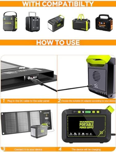 Marbero 88Wh camping solar generator kit — photo 4