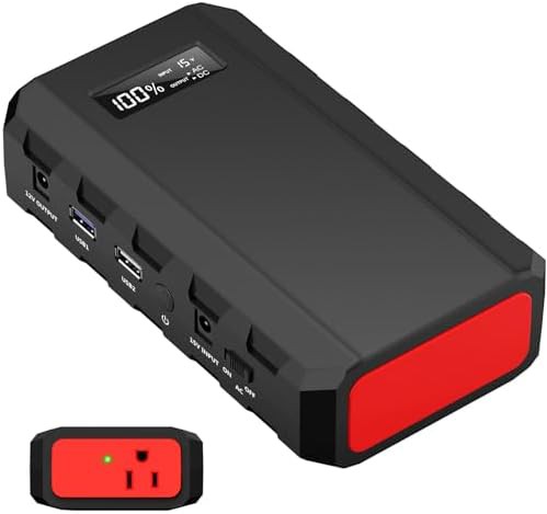 Compact power bank with 120V AC outlet