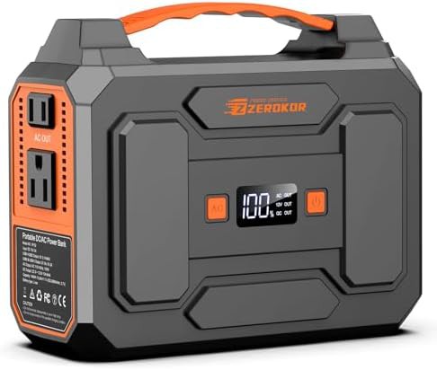 Outdoor power pack with 100W AC outlet