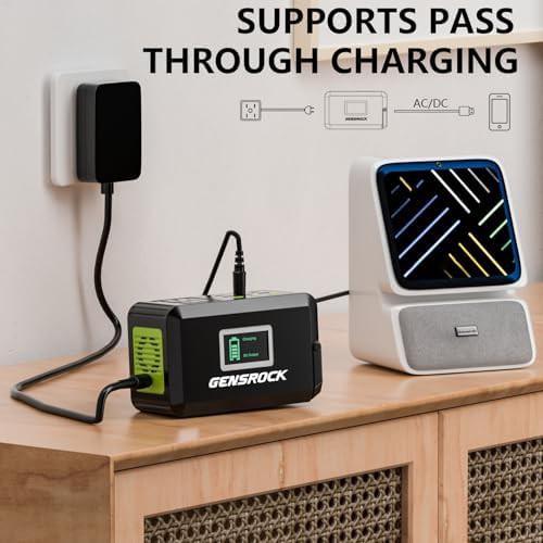 Gensrock portable power station 120W with AC outlet — photo 4