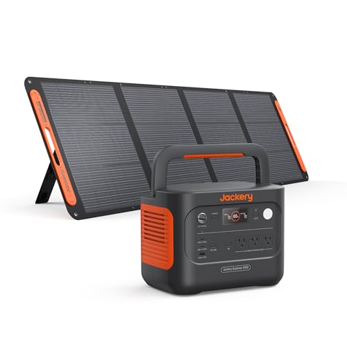 Solar Generator 1000 v2 and 200W Solar Panel