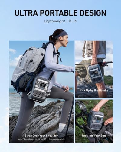 Anker SOLIX C300 camping solar generator — photo 4