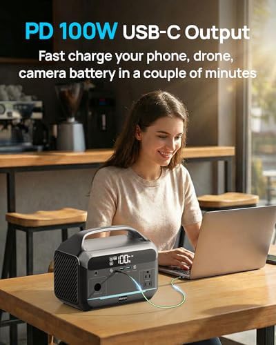 DaranEner 600W power station with dual AC — photo 4