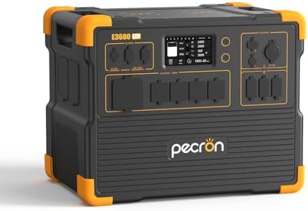 Pecron 3072Wh LFP fast charging station