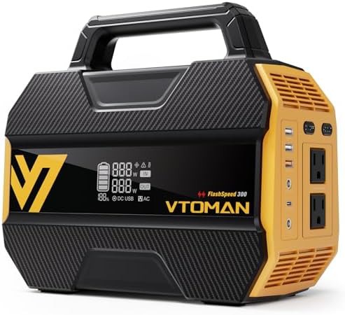 VTOMAN FlashSpeed 300 Portable Battery