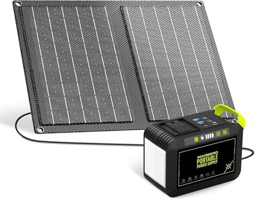 Marbero 88Wh solar powered generator kit