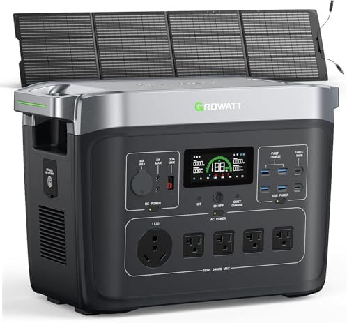 GROWATT INFINITY 2000 Pro with 200W panel