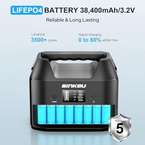 Portable power bank with 150W AC outlet — photo 3