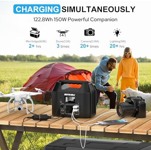 Portable power bank with 150W AC outlet — photo 4