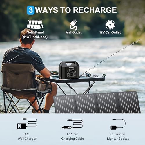 Portable power bank with 150W AC outlet — photo 5