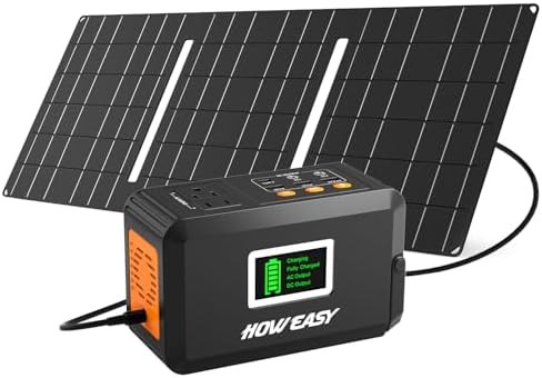 HOWEASY solar generator 120W with 30W panel