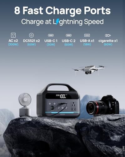 Portable power station with 300W output — photo 4