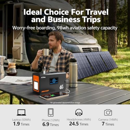 HOWEASY portable power station 135W backup battery — photo 4