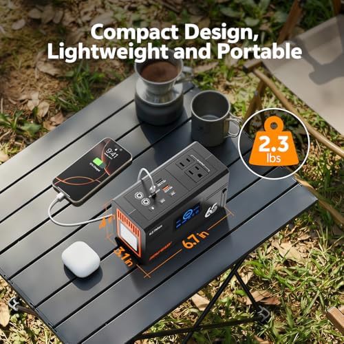 HOWEASY portable power station 135W backup battery — photo 5