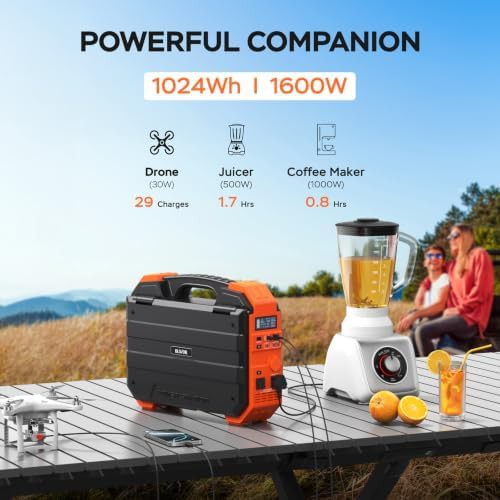 Solar generator with built-in solar panel — photo 3