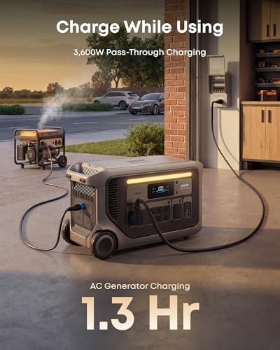 Anker SOLIX F3000 solar generator 3072Wh — photo 3