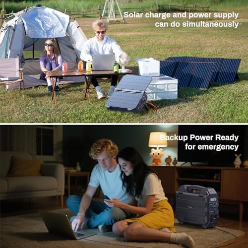 Browey 1600W portable solar power unit — photo 5