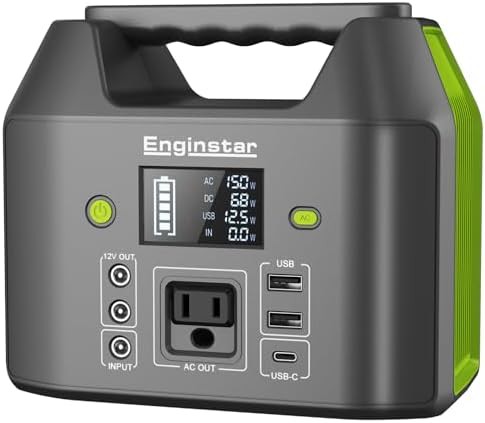 EnginStar 155Wh power bank with LED light
