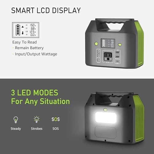 EnginStar 155Wh power bank with LED light — photo 4