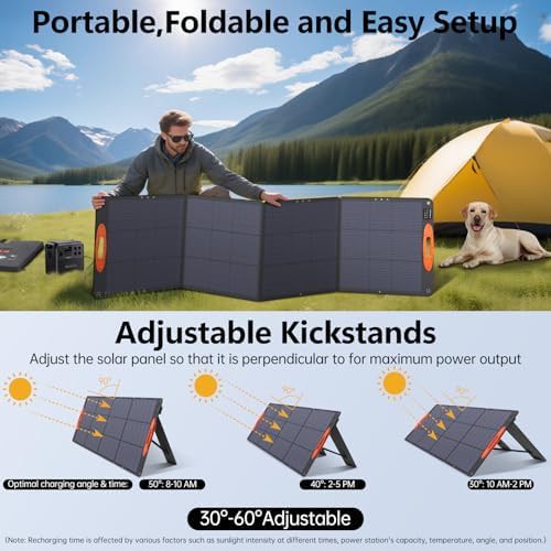 Sokiovola 220W foldable portable solar panel — photo 5