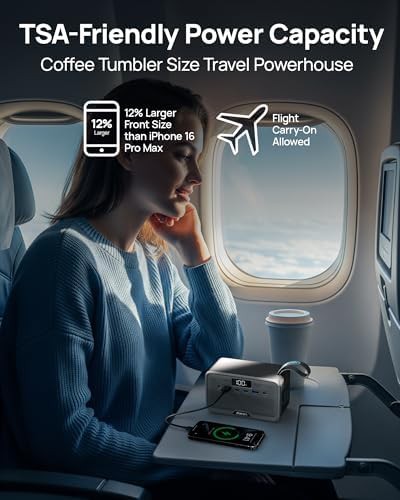 TSA approved power bank with AC outlet — photo 4