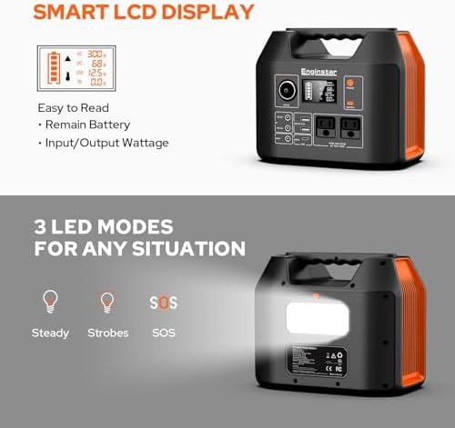 EnginStar portable power station with 296Wh battery — photo 3