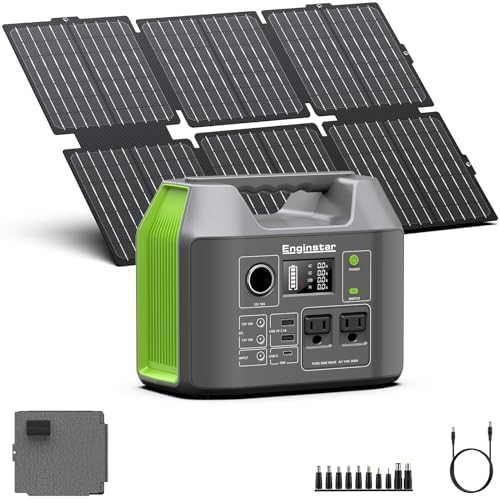 Solar generator 300W with 60W foldable panel