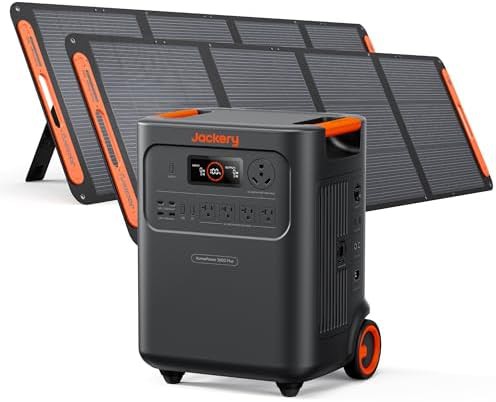 HomePower 3600 Plus with dual solar panels