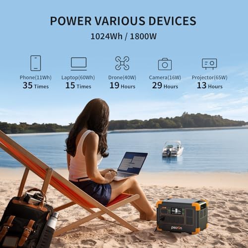 Pecron 1024Wh LFP expandable power station — photo 3
