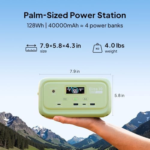 Mini portable power station for camping and laptops — photo 3