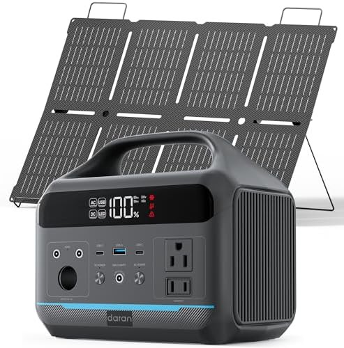 Solar generator with 80W panel included