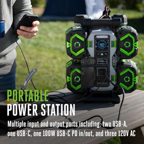 Ego Power+ 1400W battery powered inverter generator — photo 5