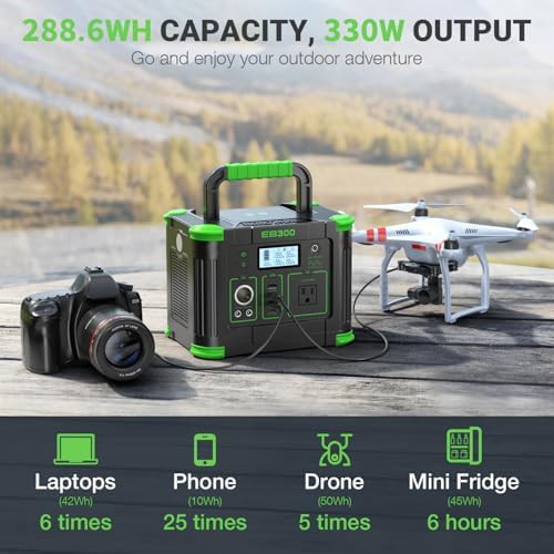 Huizhou 330W camping solar power station — photo 3