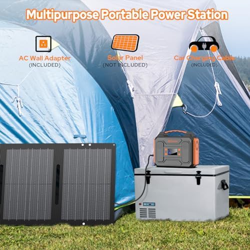 ZeroKor 300W portable power station with solar panel — photo 5