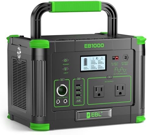 EBL 1000W home backup power station