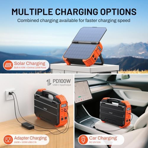 Browey 1600W built-in solar panel station — photo 4
